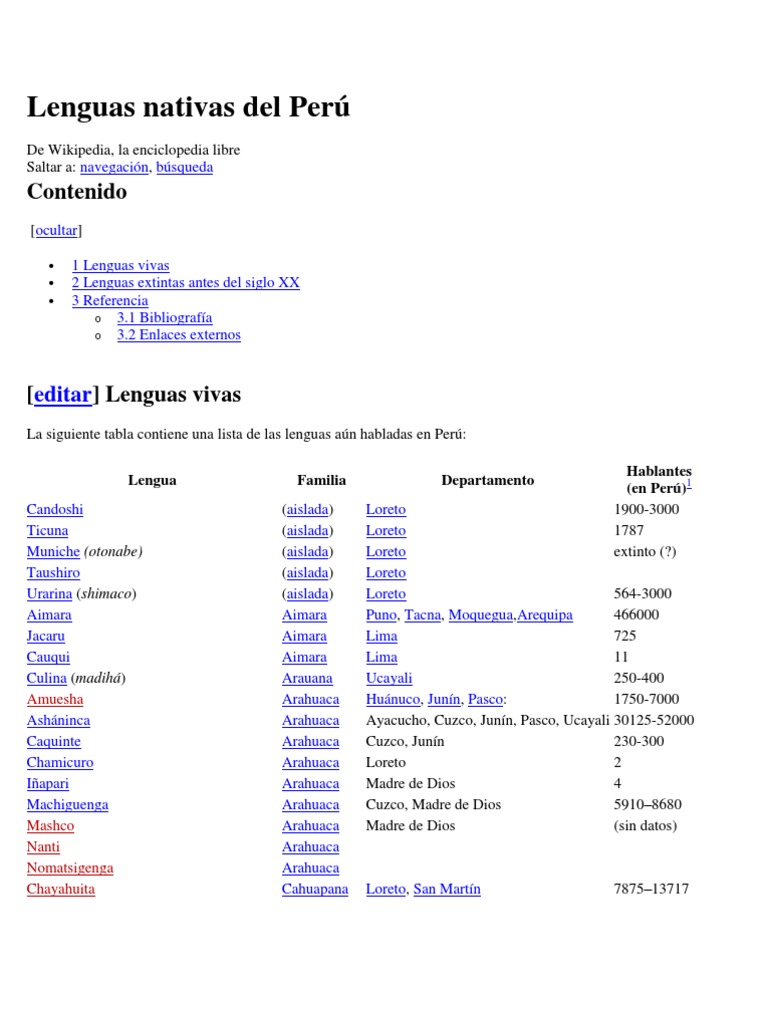 Lenguas nativas del Perú | Sociolingüística | Semiótica