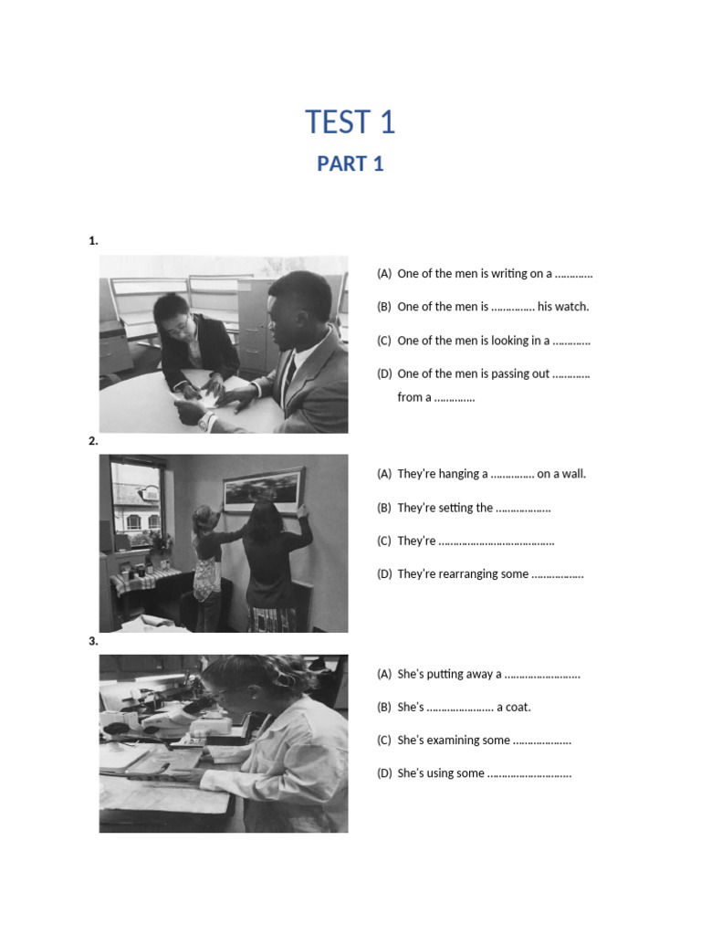 Business Communication Practice Test | PDF | Movie Theater