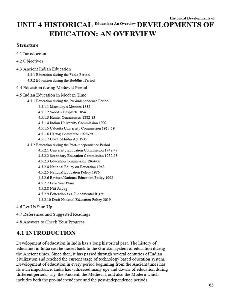 Evolution of Education in India | PDF | Moksha | Vedas