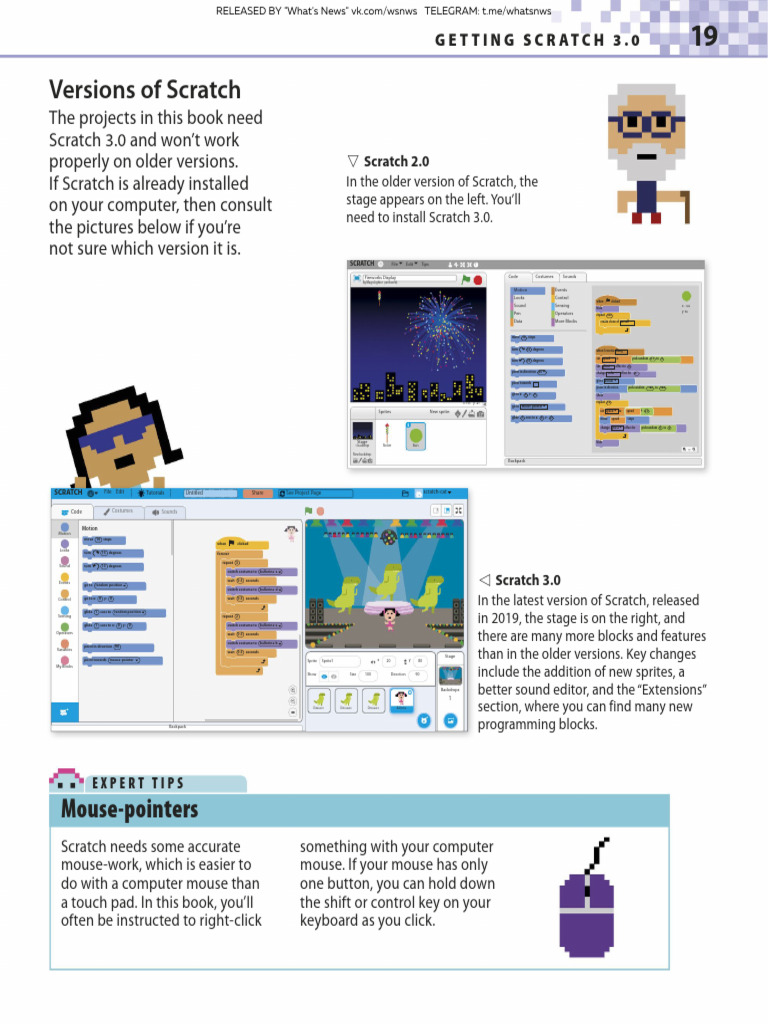 Scratch 3.0 Coding Projects Guide | PDF | Scratch (Programming Language ...