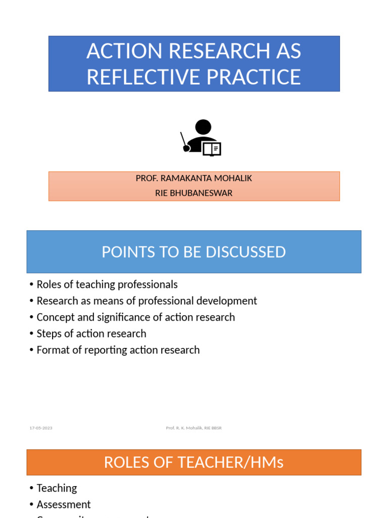Action Research for Teacher Development | PDF | Knowledge | Reflective ...