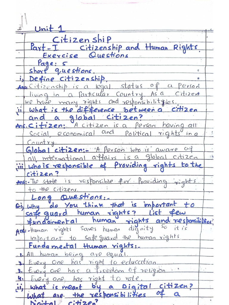 S.ST Notes For Class 4 | PDF