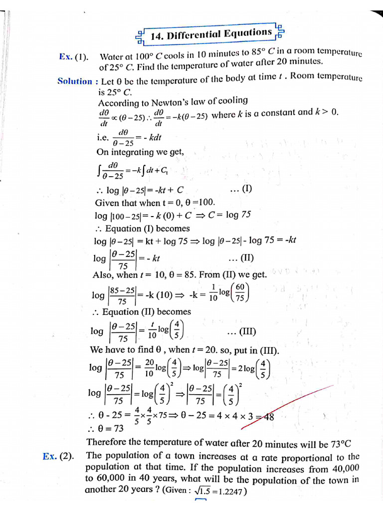 Diff Equations Pdf