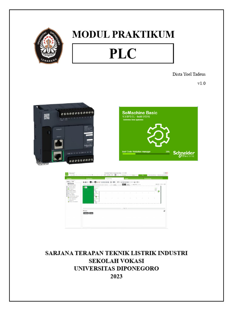 Praktikum PLC SoMachine Basic 2023 | PDF