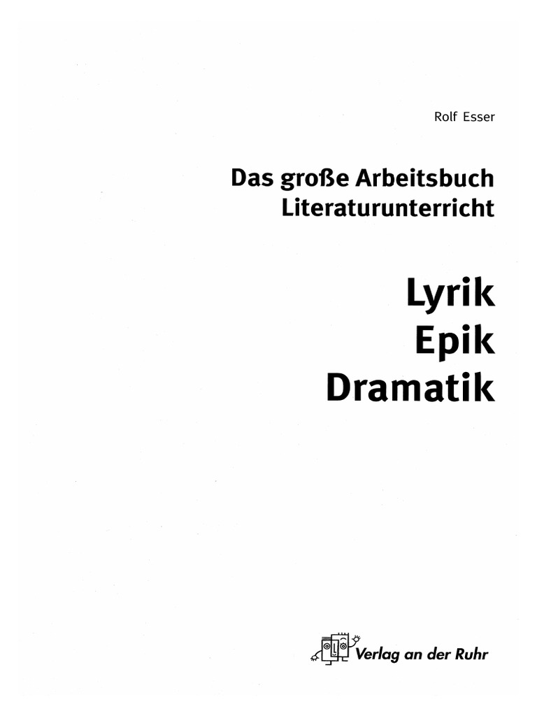 (Rolf Esser) Das Große Arbeitsbuch Literaturunter (BookFi - Org) - 1 | PDF