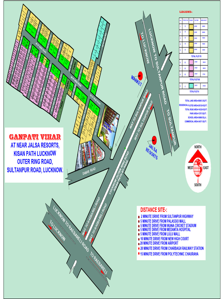 Ganpati Vihar Kisan Path Lucknow | PDF