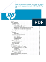 5371 - Best Practices For Microsoft Exchange 2007 With HP Servers & Storage in Mid-Range Environments