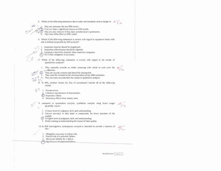 Rbi Exam Questions - Final-12!22!2 | PDF | Accuracy And Precision