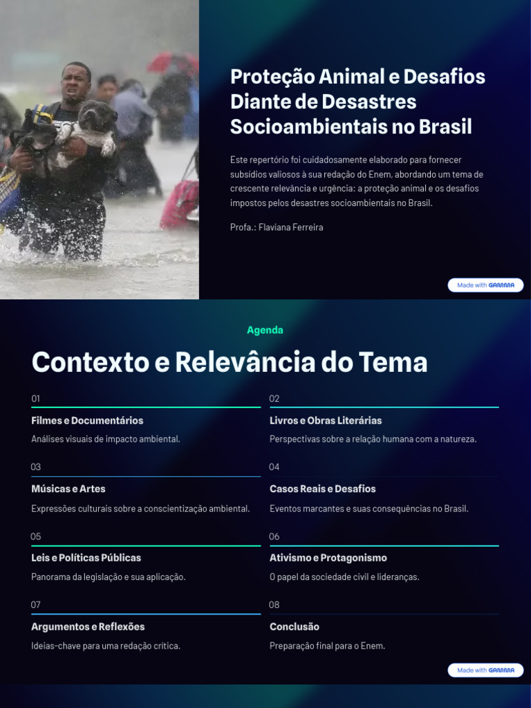 Desafios da Proteção Animal no Brasil | PDF | Movimento ambientalista ...