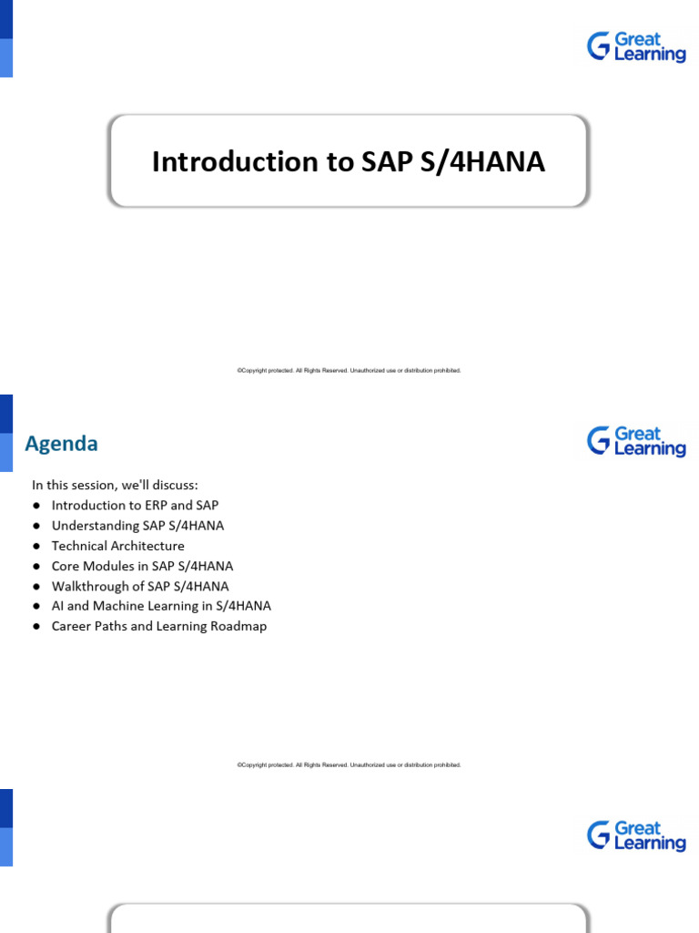 Introduction to SAP S/4HANA Overview | PDF | Cloud Computing ...