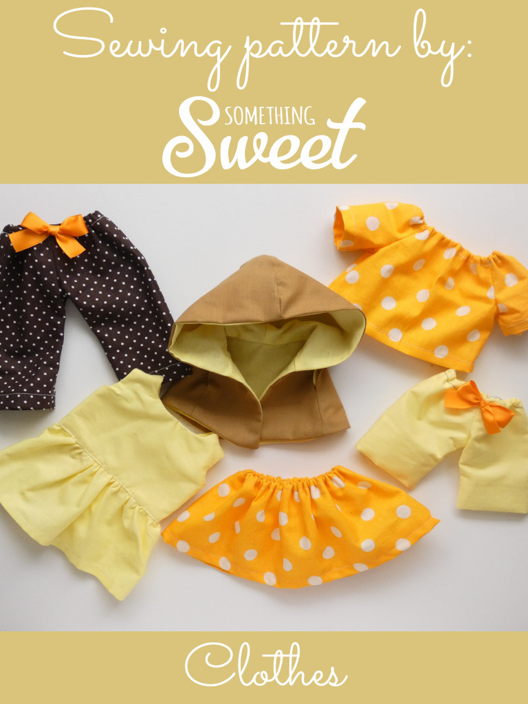 Sewing Patterns for Blouse, Pants, Dress | PDF