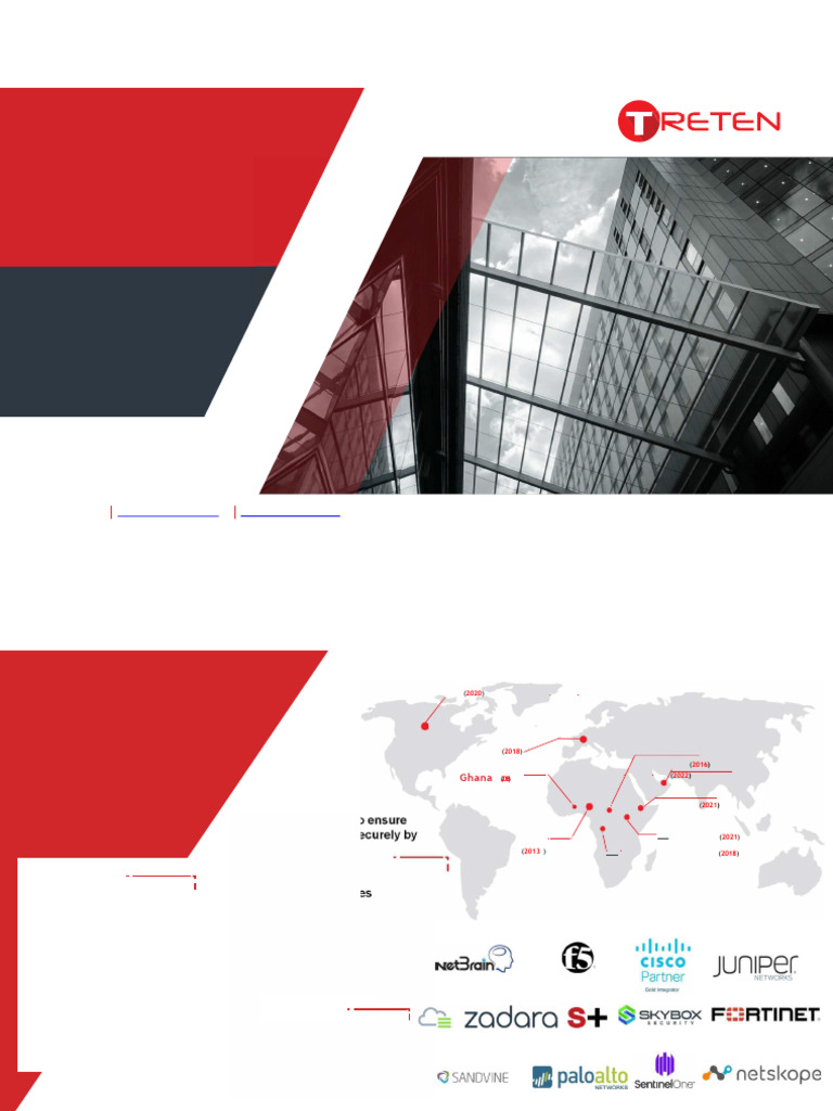 Treten Networks Limited Overview | PDF | Computer Network | Data Center