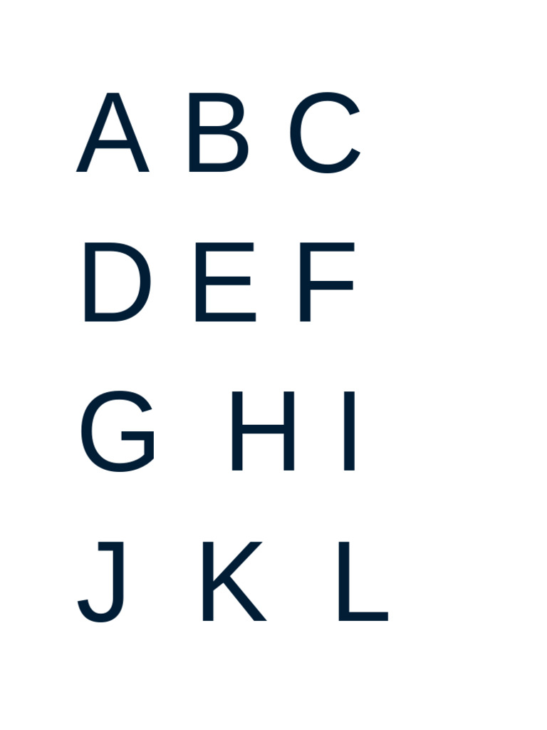 ABC DEF G Hi | PDF