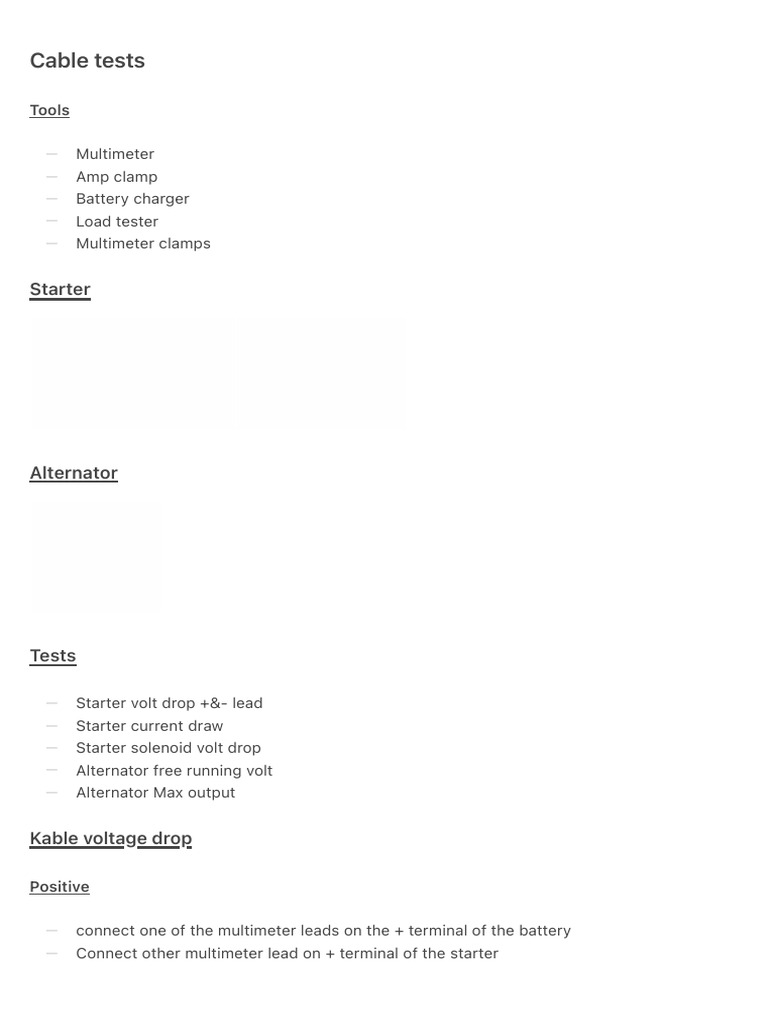 Cable Testing Procedures and Tools | PDF