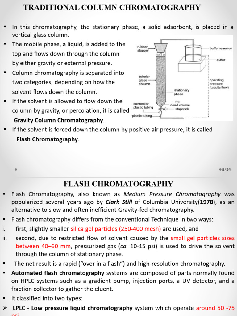 Flash Chromatography 2 | PDF | Chromatography | High Performance Liquid ...