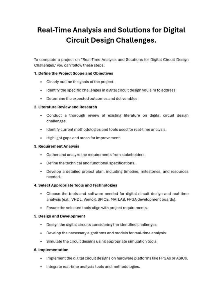 Real-Time Solutions for Circuit Design | PDF | Circuit Design | Field ...