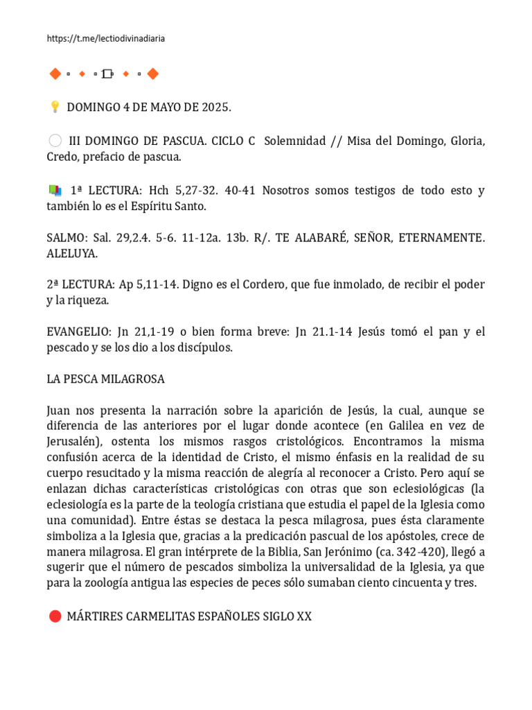 4 May 25 | PDF | La resurrección de Jesús | Jesús