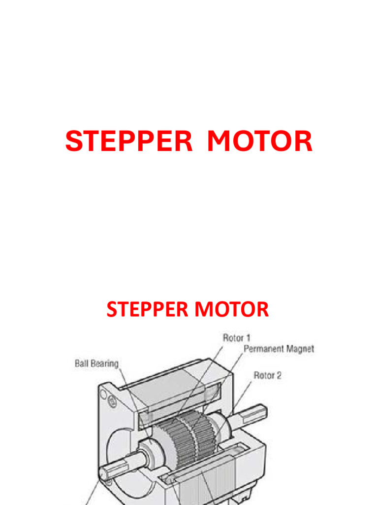 Stepper Motor Overview and Techniques | PDF | Electric Motor | Rotating ...