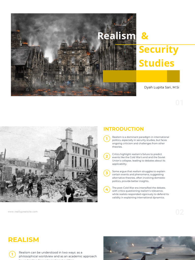 Understanding Strategic Realism | PDF | Political Science | Scientific ...