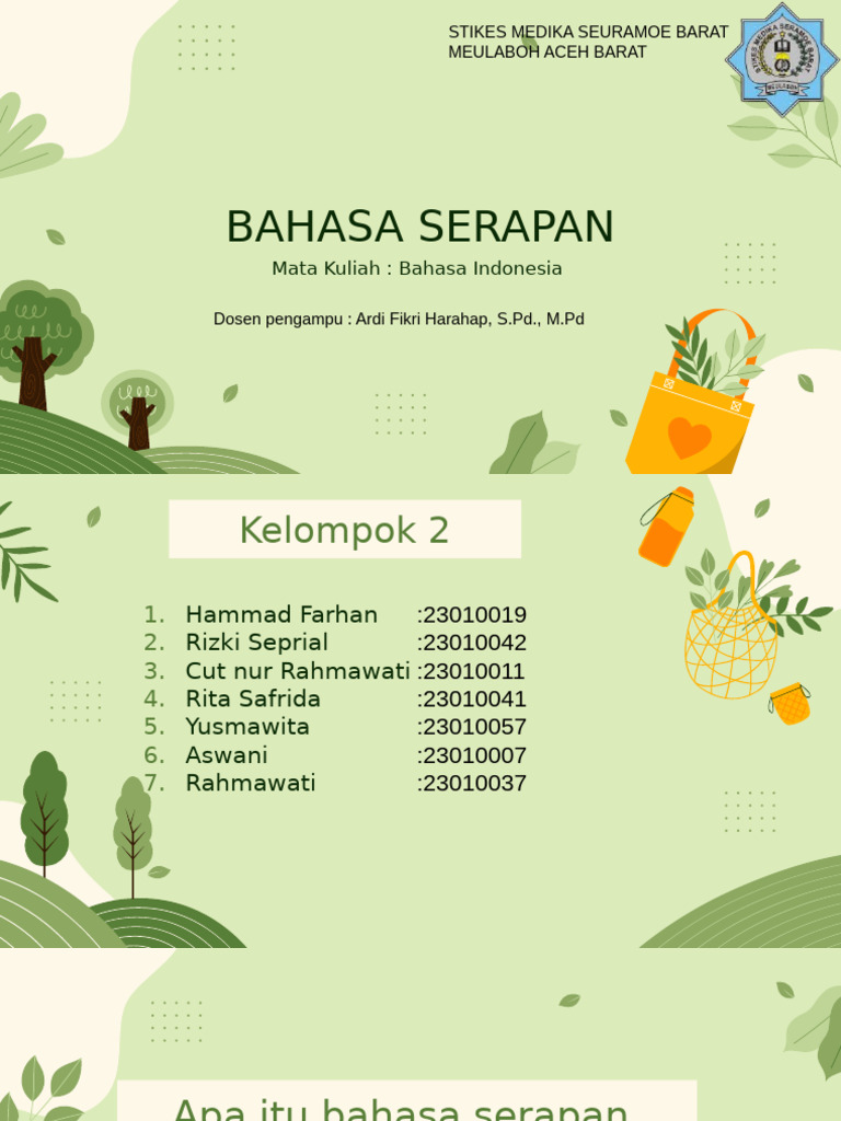 Kelompok 2 Bahasa Indonesia | PDF