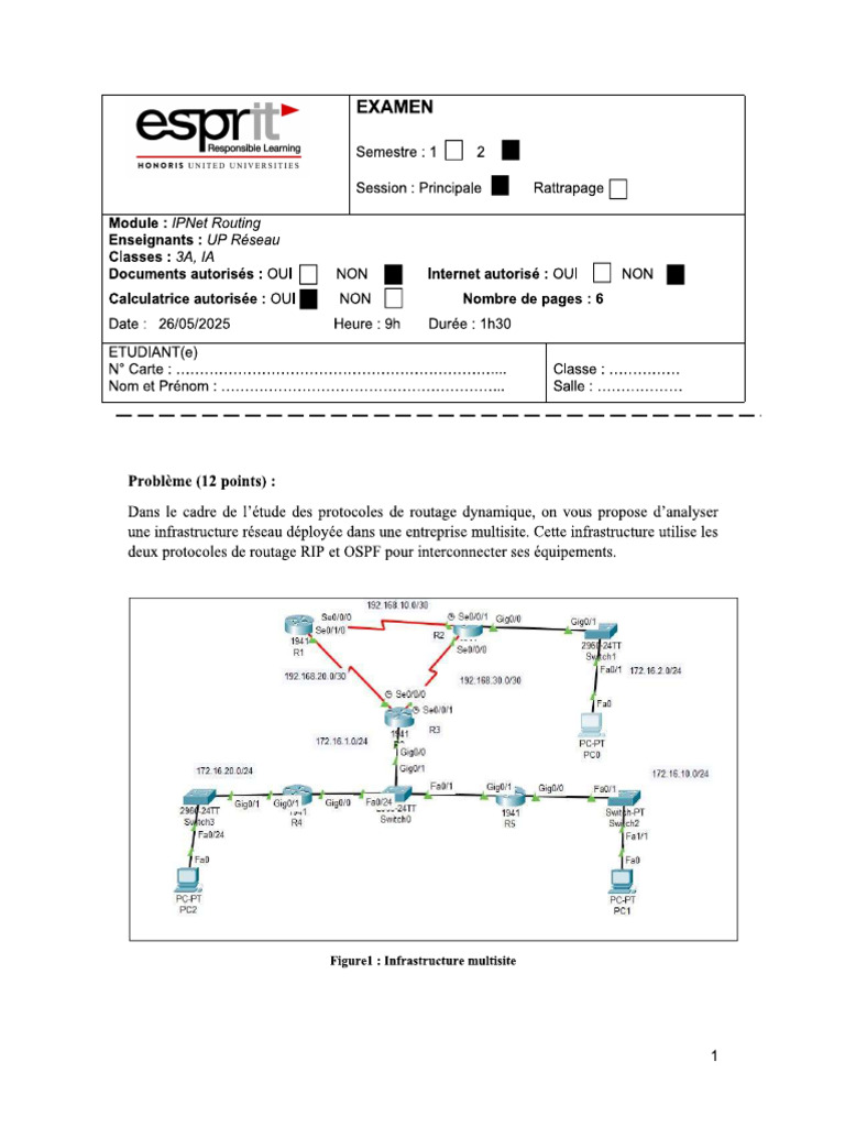 Exam Routing | PDF
