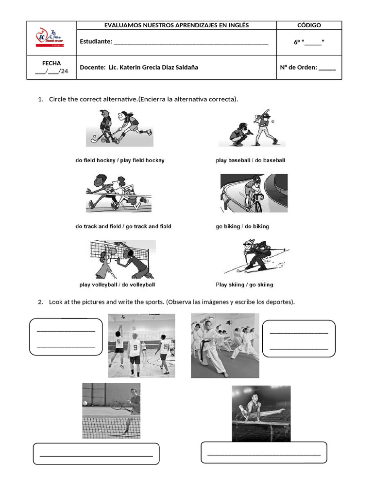 Test 5 - 6TH | PDF