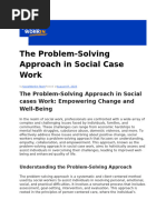 Generalist Intervention Model Overview | PDF | Social Work | Evaluation