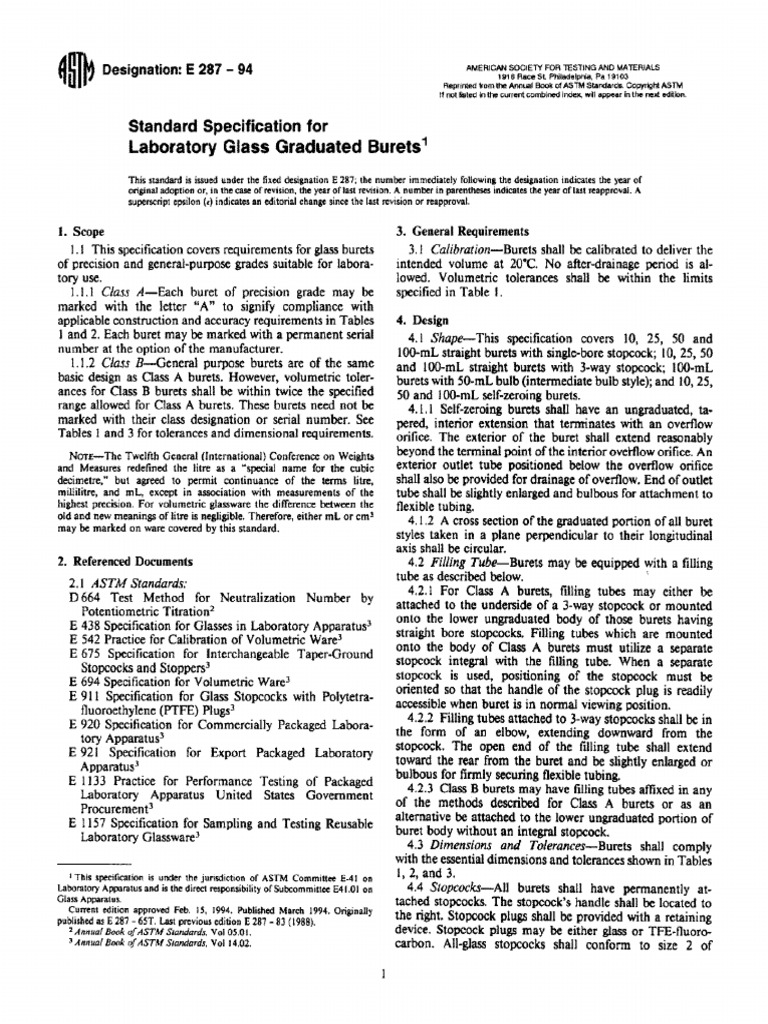 E 287 - 94 | PDF