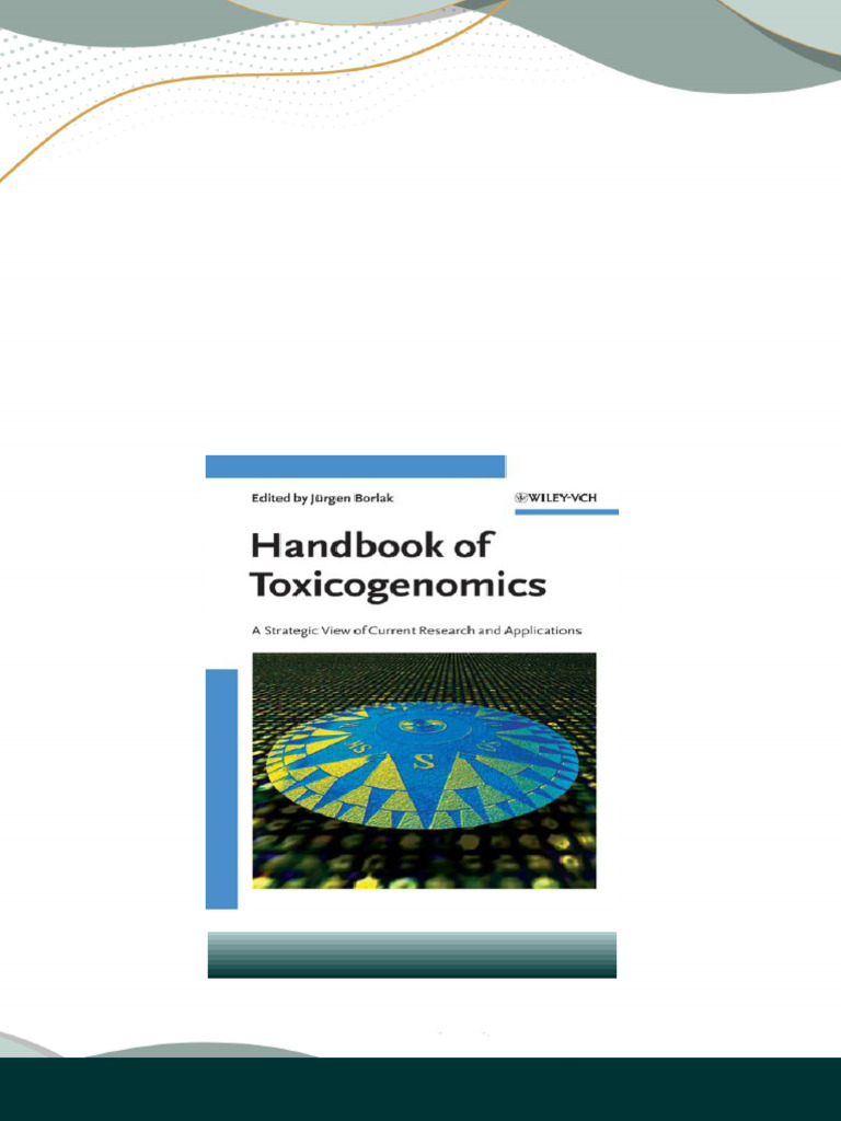 Handbook of Toxicogenomics Strategies and Applications 1st Edition ...