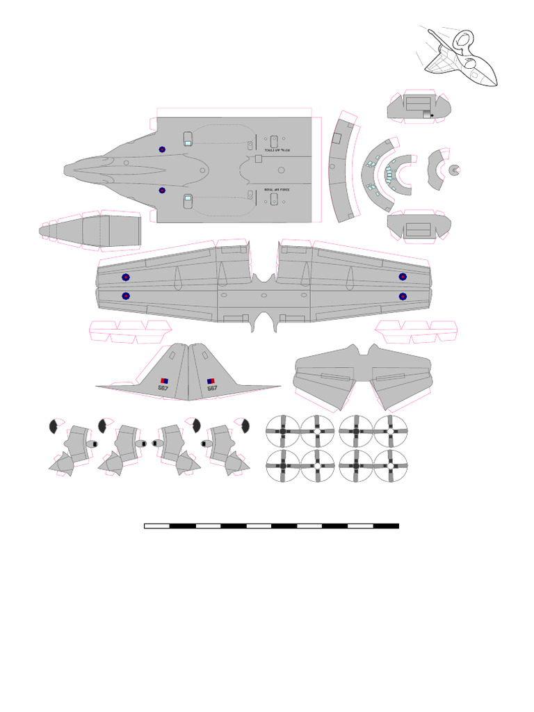 C-130 Hercules Stretch RAF Scissors and Planes | PDF