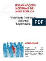 Visibilidade, Vigilância e Legitimação