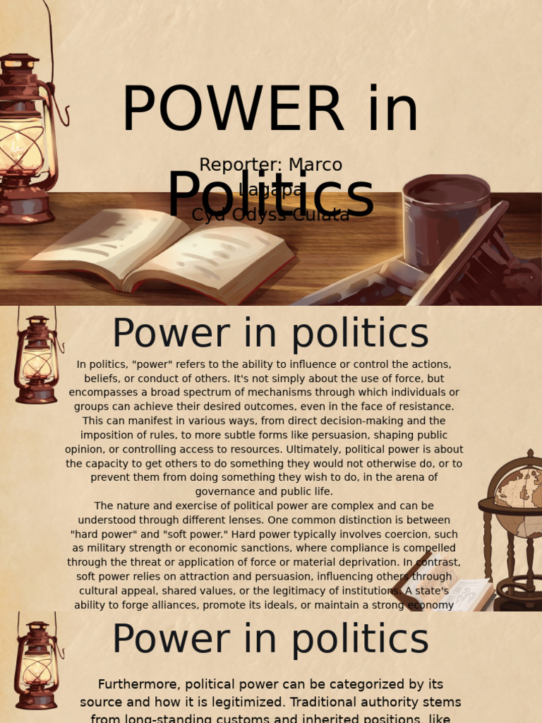 Understanding Political Power Dynamics | PDF | Power (Social And ...
