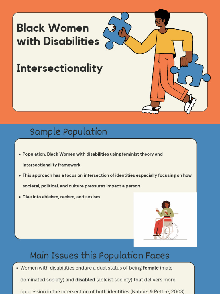 Black Women with Disabilities: Intersectionality Insights | PDF ...