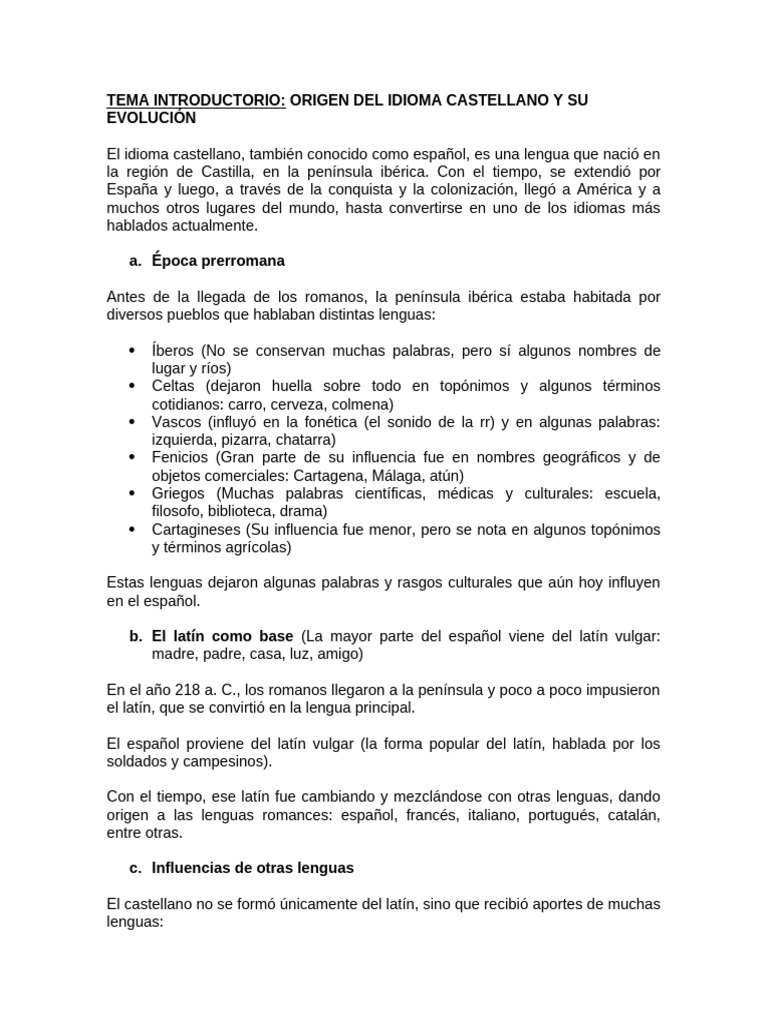 Conceptos Básicos para Castellano y Composición Gramática. | PDF ...
