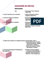 Indicadores de Gestion de RRHH