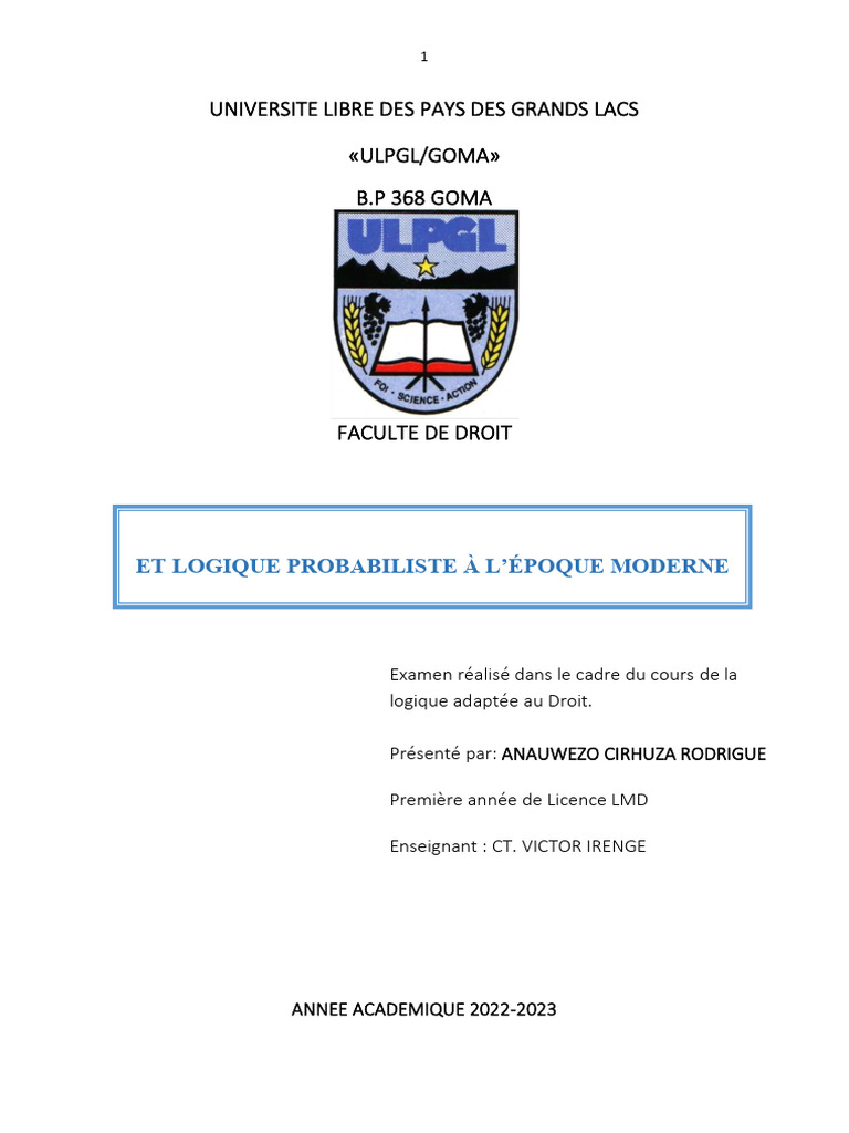 Logique Juridique et Probabiliste Moderne | PDF | Rhétorique | Aristote