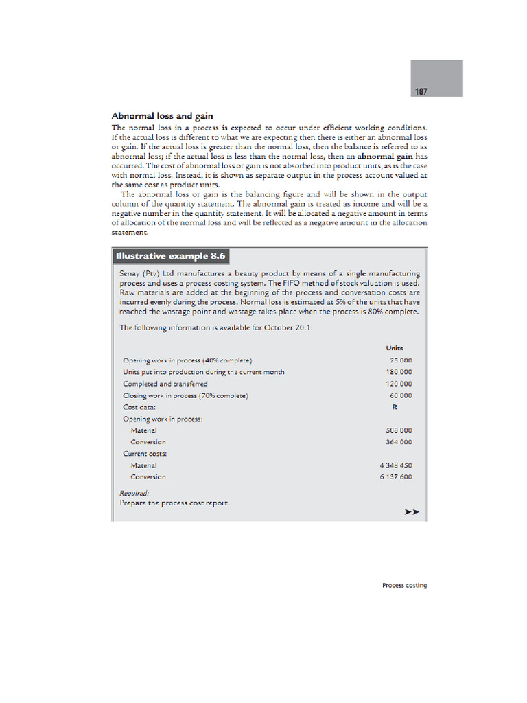 Examples On Losses | PDF