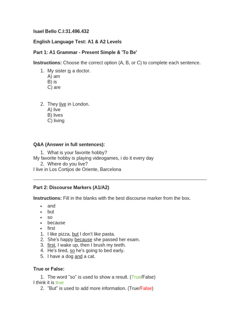 Quizz | PDF | Linguistic Morphology | Syntax