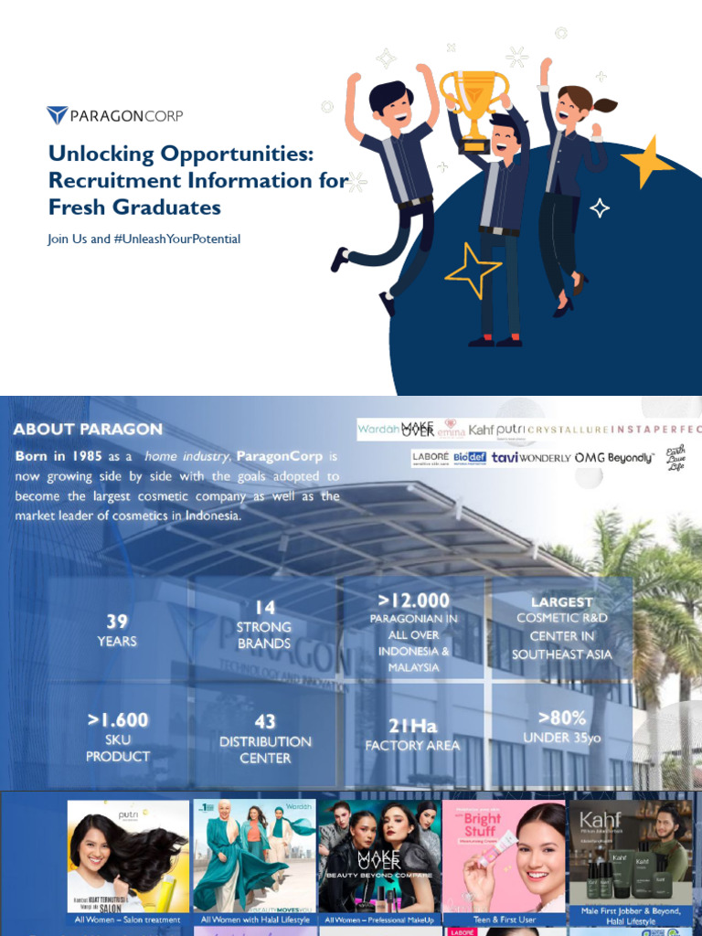 Paragon Internship Program Overview | PDF | Supply Chain | Brand