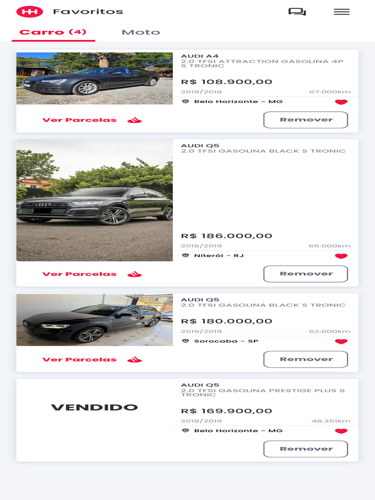 Venda o Seu Carro Usado Ou Seminovo Na Webmotors | PDF