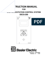 Basler DECS 200 Instruction Manual