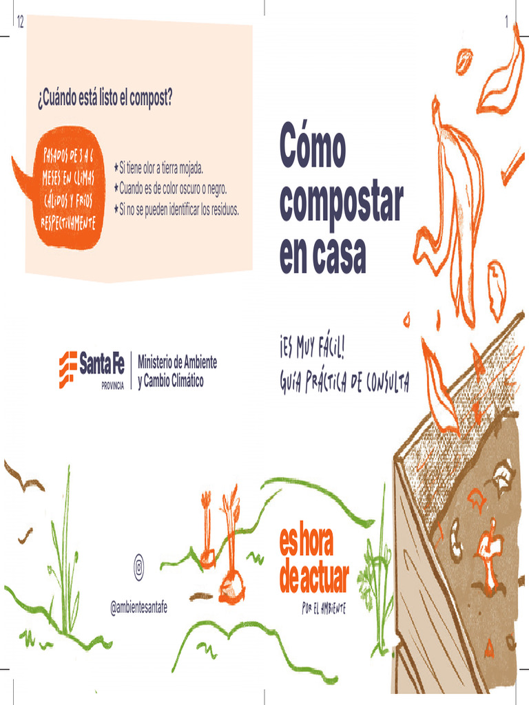 01 - COMPOSTAR en CASA (Compaginación) - Comprimdo | PDF | Compost