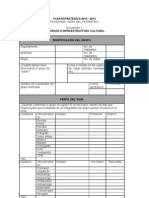 VIGIAS DE PATRIMONIO / PLAN ESTRATÉGICO 2012 -FICHA CONSULTA ACTUALIZACIÓN