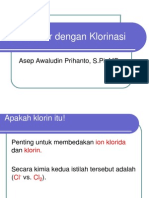 SANITASI AIR DENGAN KHLORINASI