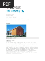 Interaccion Actor-escenario Entrevista JoaoMendesRibeiro