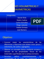 Relaciones Gravimetricas y Volumetricas