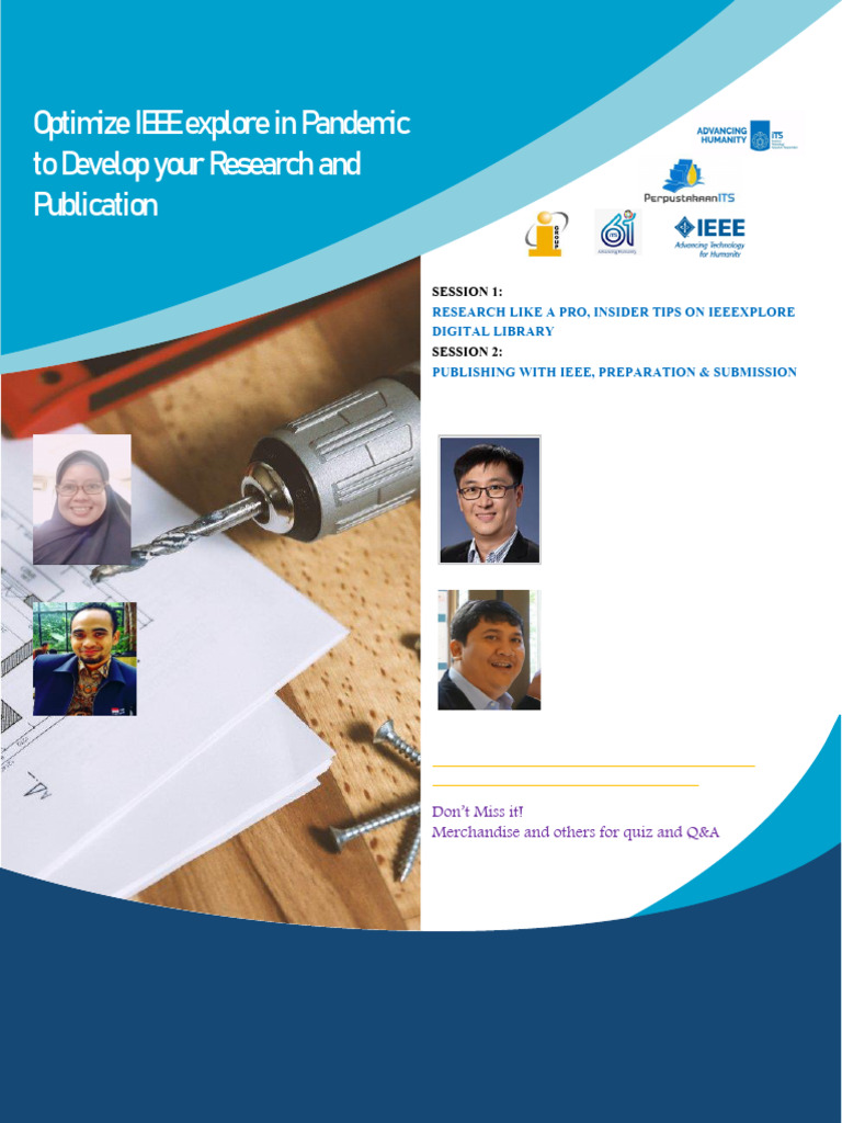 Optimize IEEE Explore in Pandemic To Develop Your Research and Publish ...