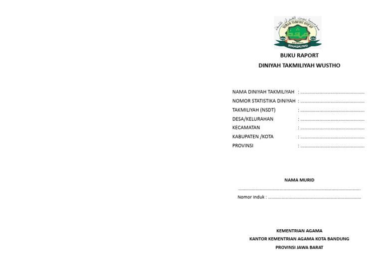 Sampul Rapot | PDF
