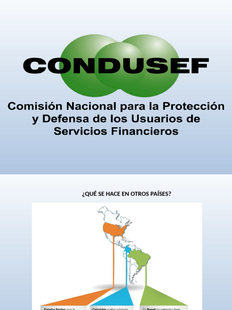 Funciones y Servicios de la CONDUSEF | PDF | Arbitraje | Institución
