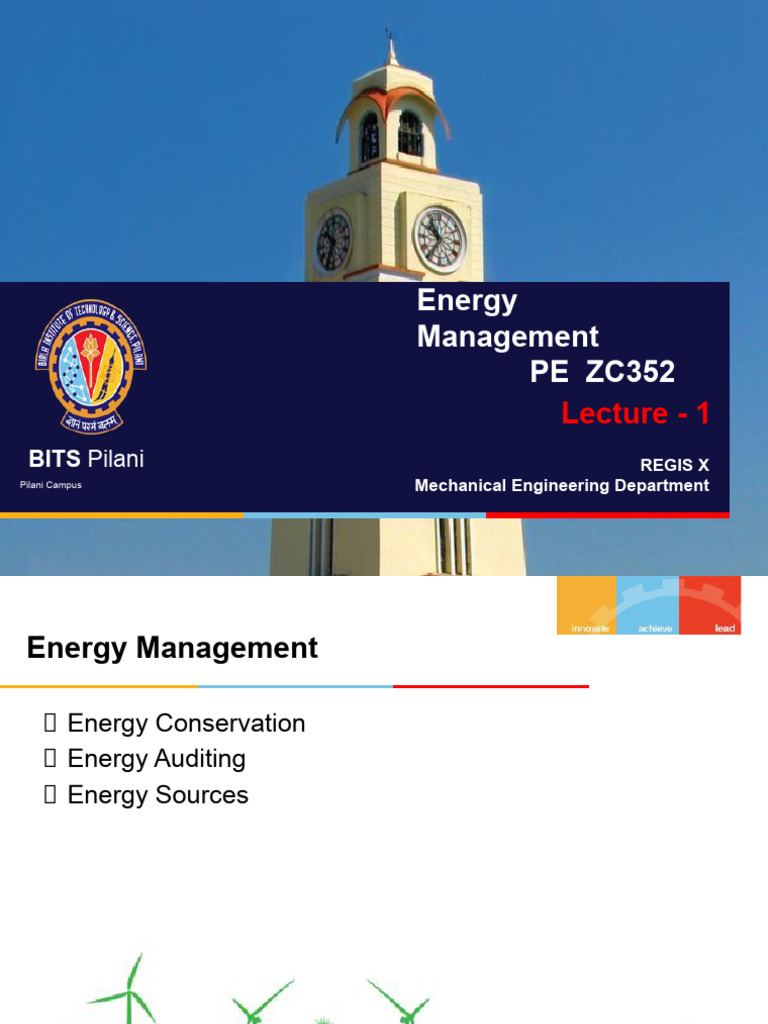 Energy Management Strategies Overview | PDF | Energy Conservation ...